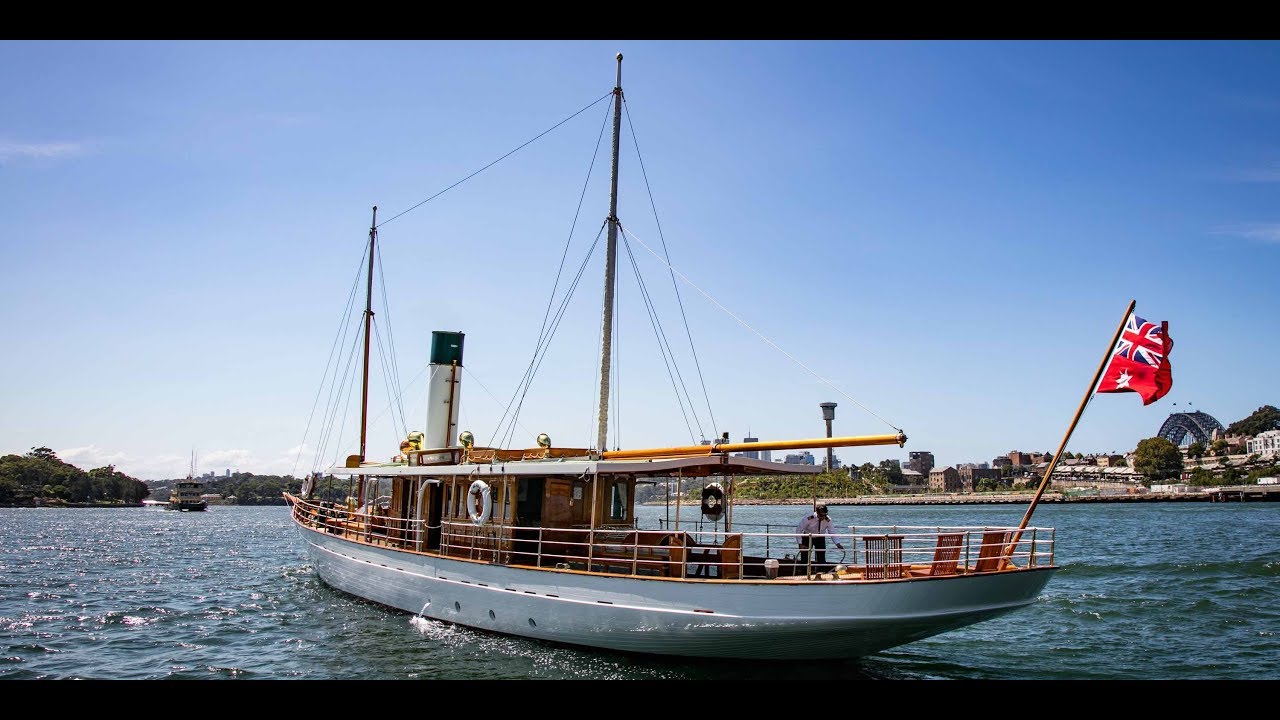 Edwardian Steam Yacht Ena