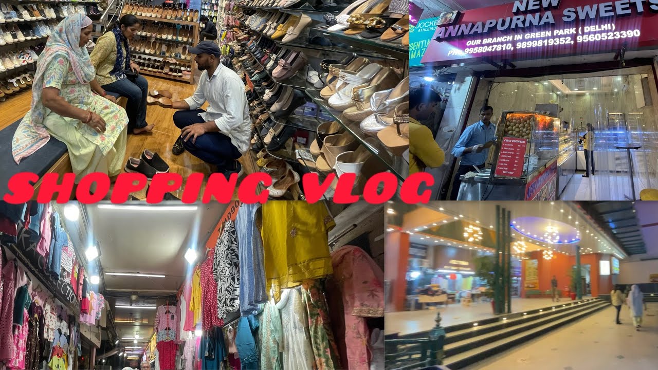 Shopping vlog🛍️Arjun marg phase 1 market||gurgaon market||