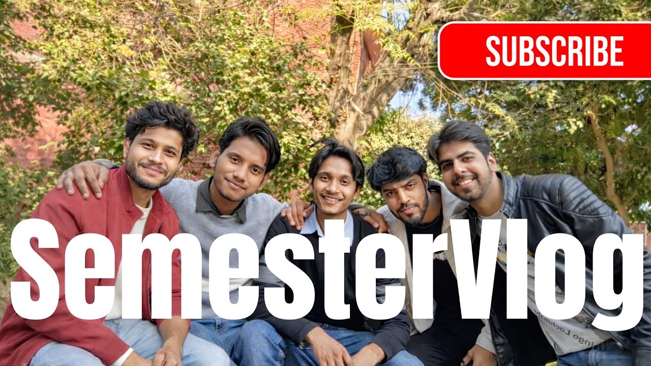 Semester-III Exam Vlog | Had fun during the exam | 2025 December 