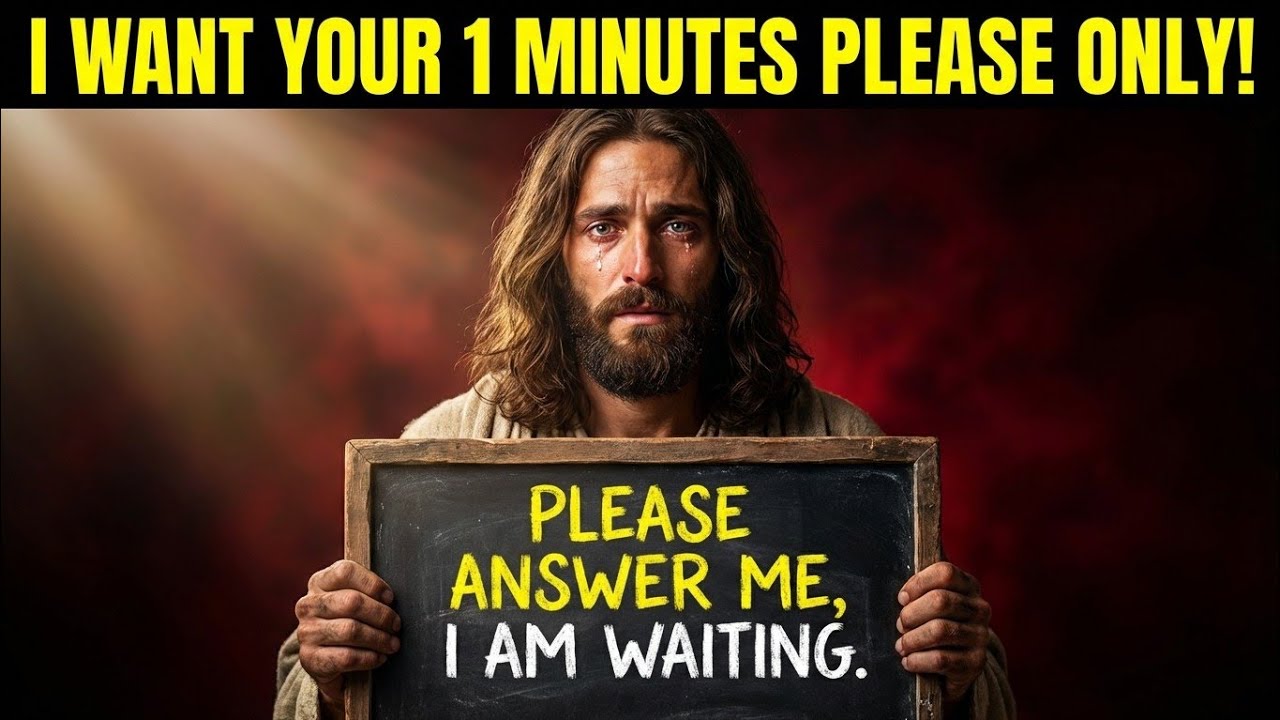 🛑 GOD SAYS;- DON'T LEAVE ME HANGING...  | GOD'S MESSAGE FOR YOU TODAY