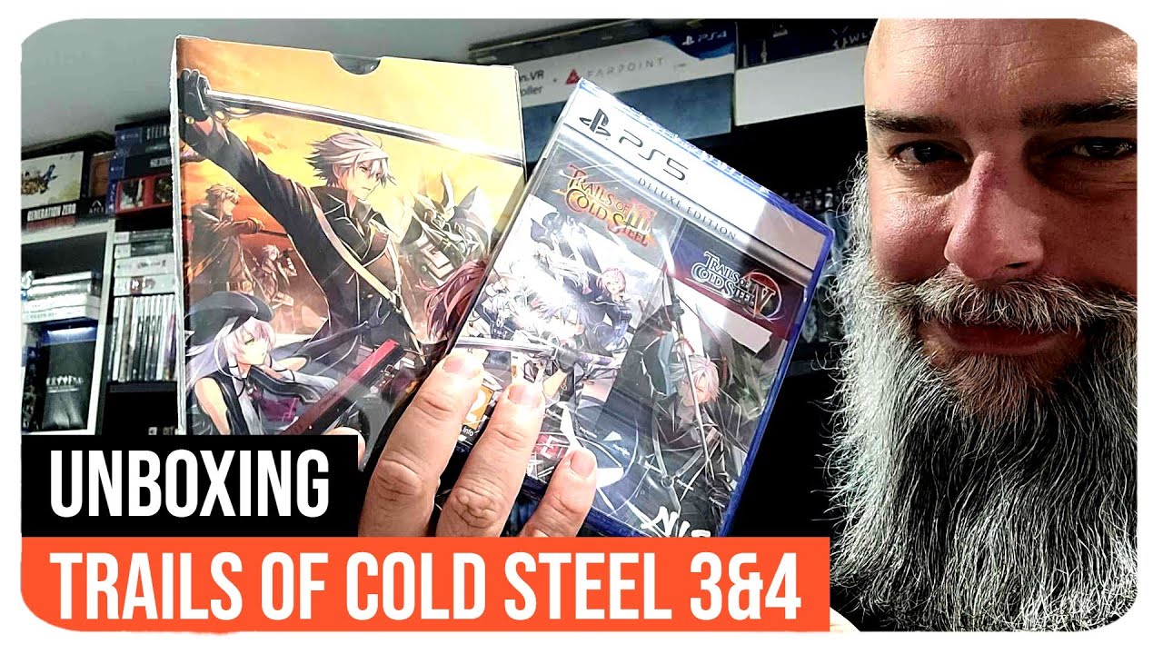 UNBOXING - TRAILS OF COLD STEEL 3&4 COLLECTOR - LA SPECULATION EST EN ROUTE !