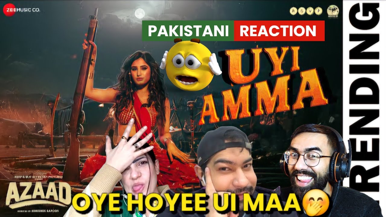 Uyi Amma - Azaad Song | PAKISTANI REACTION @zeemusiccompany