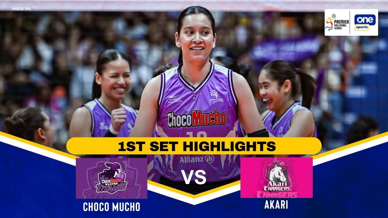 AKARI vs. CHOCO MUCHO | SET 1 HIGHLIGHTS | 2026 PVL ALL-FILIPINO CONFERENCE