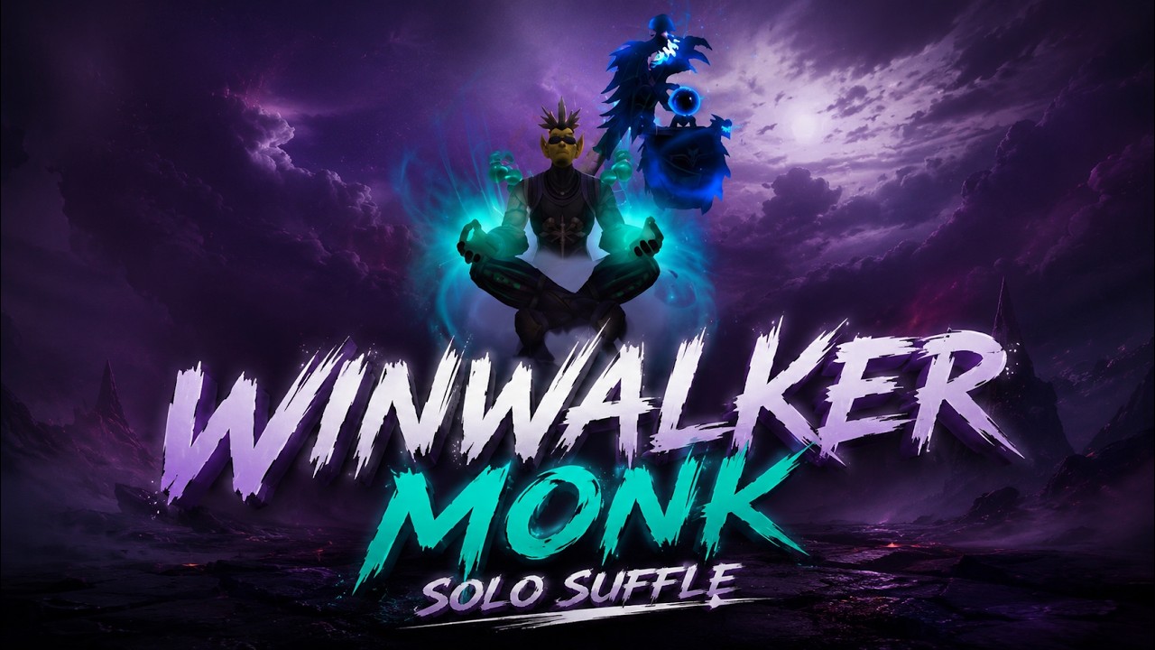 Windwalker Monk One Shot Machine ⚡ Solo Shuffle #3