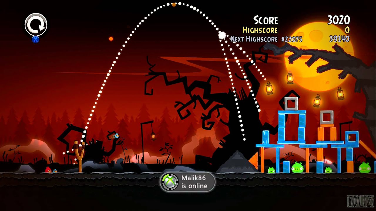Angry Birds Trilogy (Seasons) - Xbox 360 Gameplay