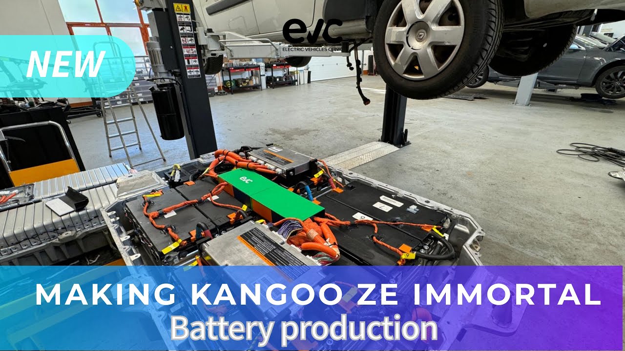 Making new battery and Making Kangoo ZE Immortal