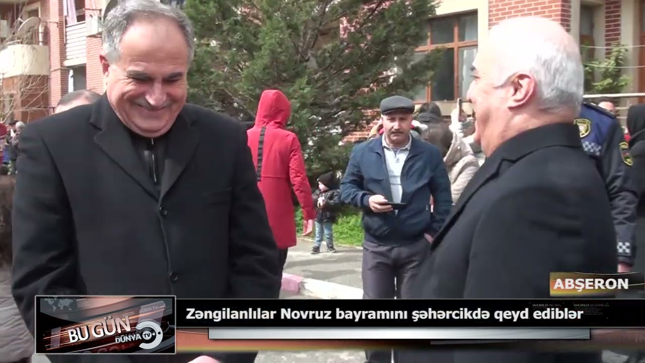 21 03 2022 DTV Zəngilanlılar Novruz bayramını şəhərcikdə qeyd ediblər