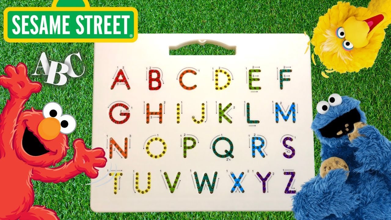 SESAME Street ABC - Learn to write ABC&acute;s with MAGNATAB