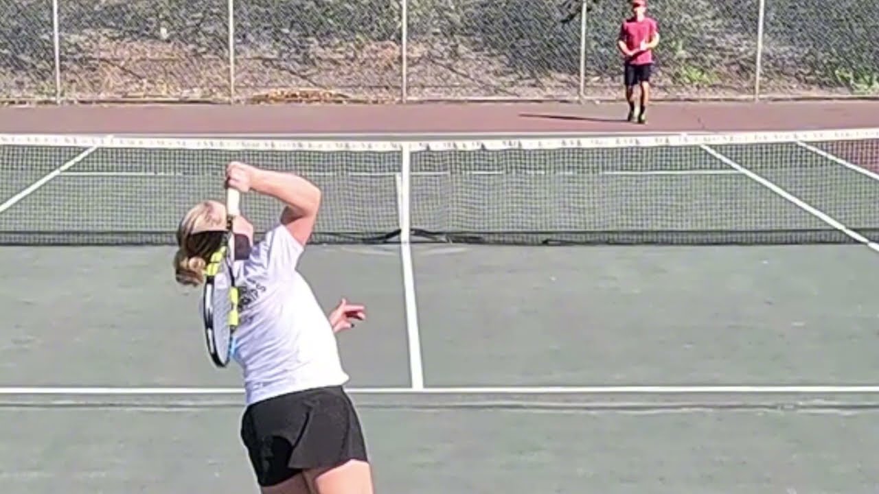 Taking on a Former D1 Player (Fordham University) | Tennis Match Highlights 🎾