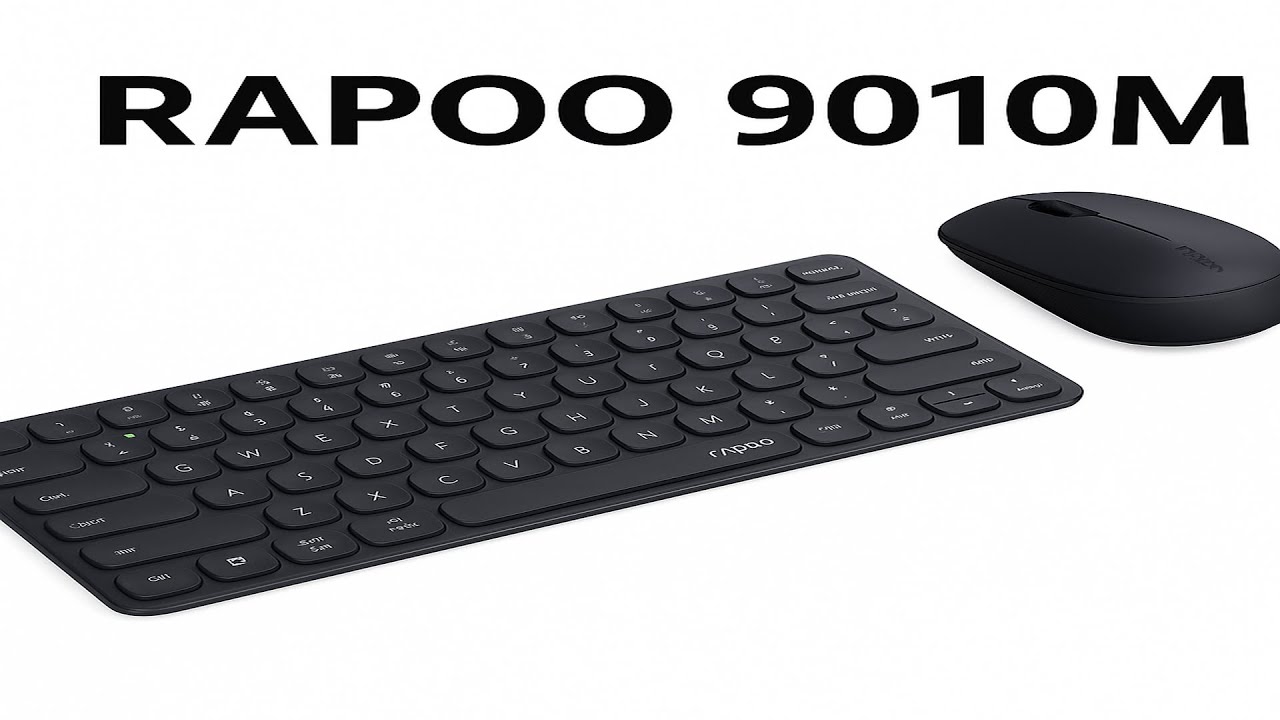 ⚡ RAPOO 9010M – Stílusos, kompakt és mindig készen áll!