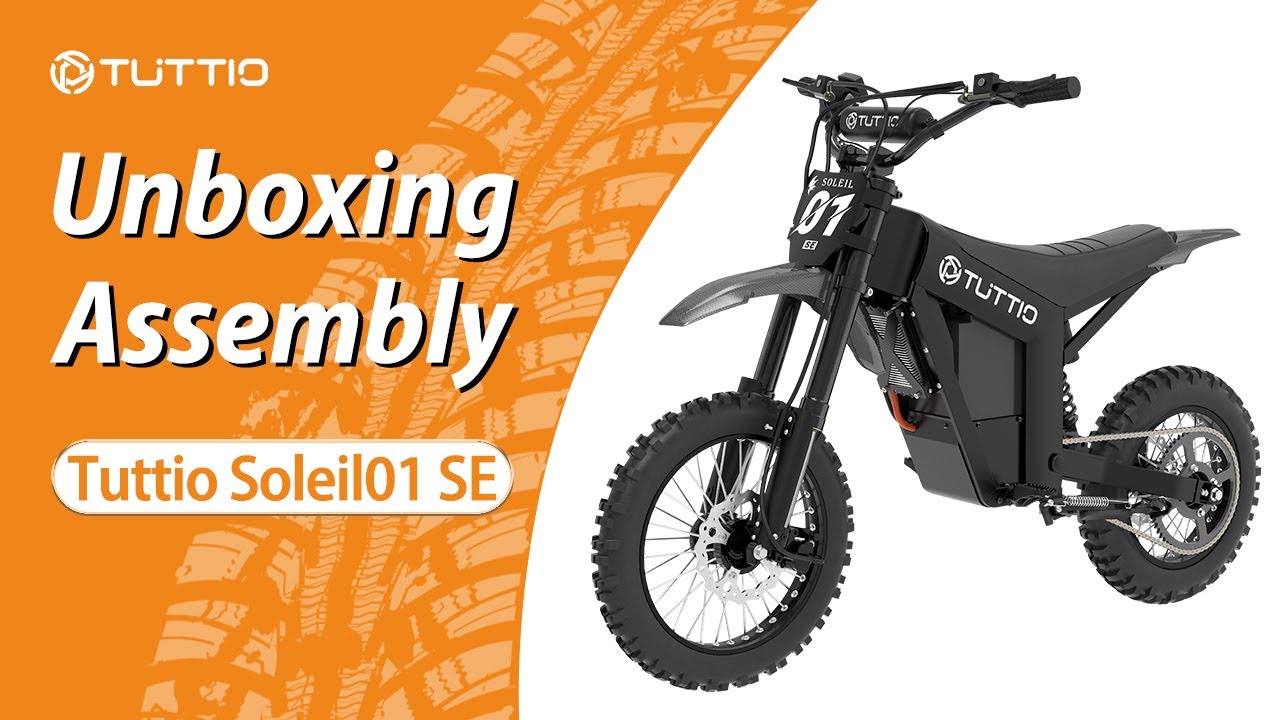 TUTTIO Soleil01 SE Electric Dirt Bike Unboxing Video