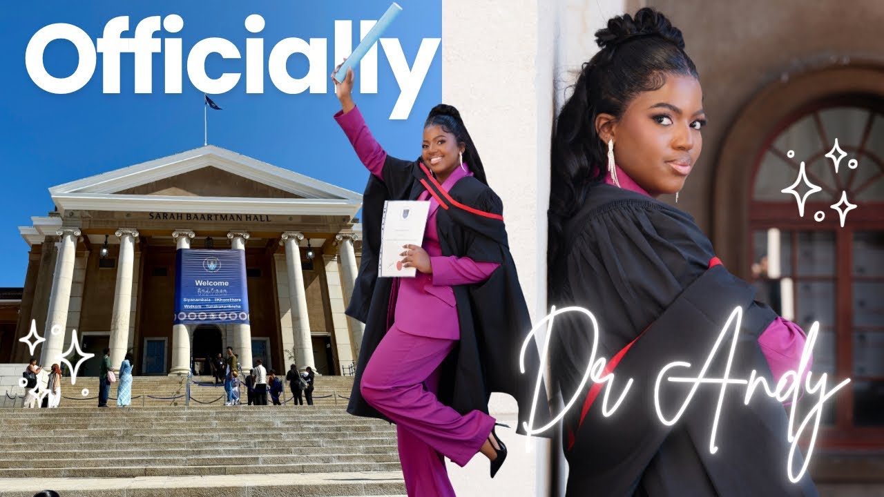 OFFICIALLY DR ANDY! FULL GRADUATION VLOG + BTS