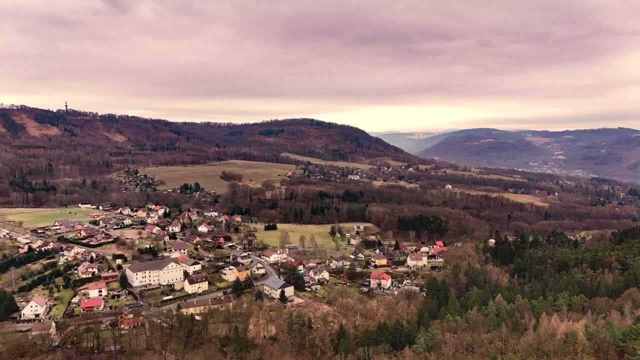Ludvíkovice z dronu DJI mini 4  Pro.