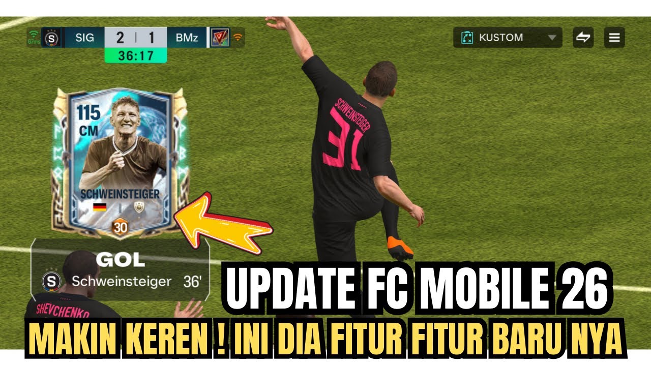MENARIK ! Update FC MOBILE 26 ! BANYAK FITUR DAN TAMPILAN BARU