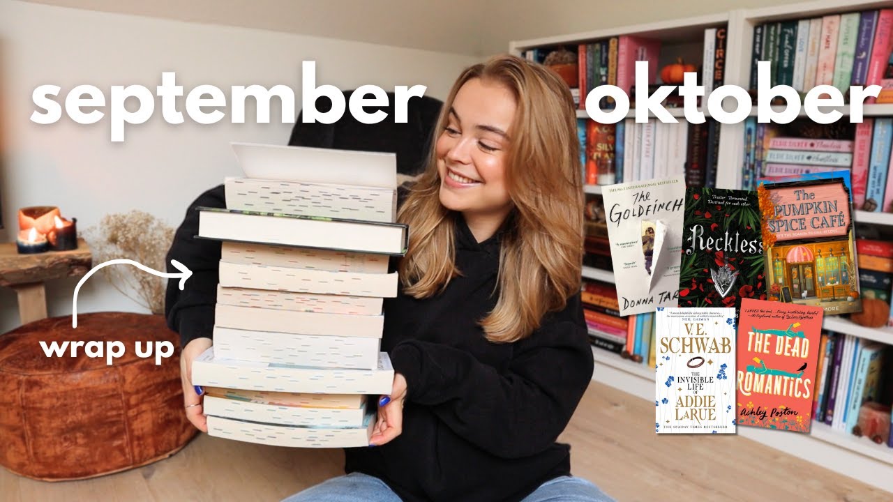 de 11 boeken die ik heb gelezen in september en oktober 🍁☕️ | maandelijkse wrap up