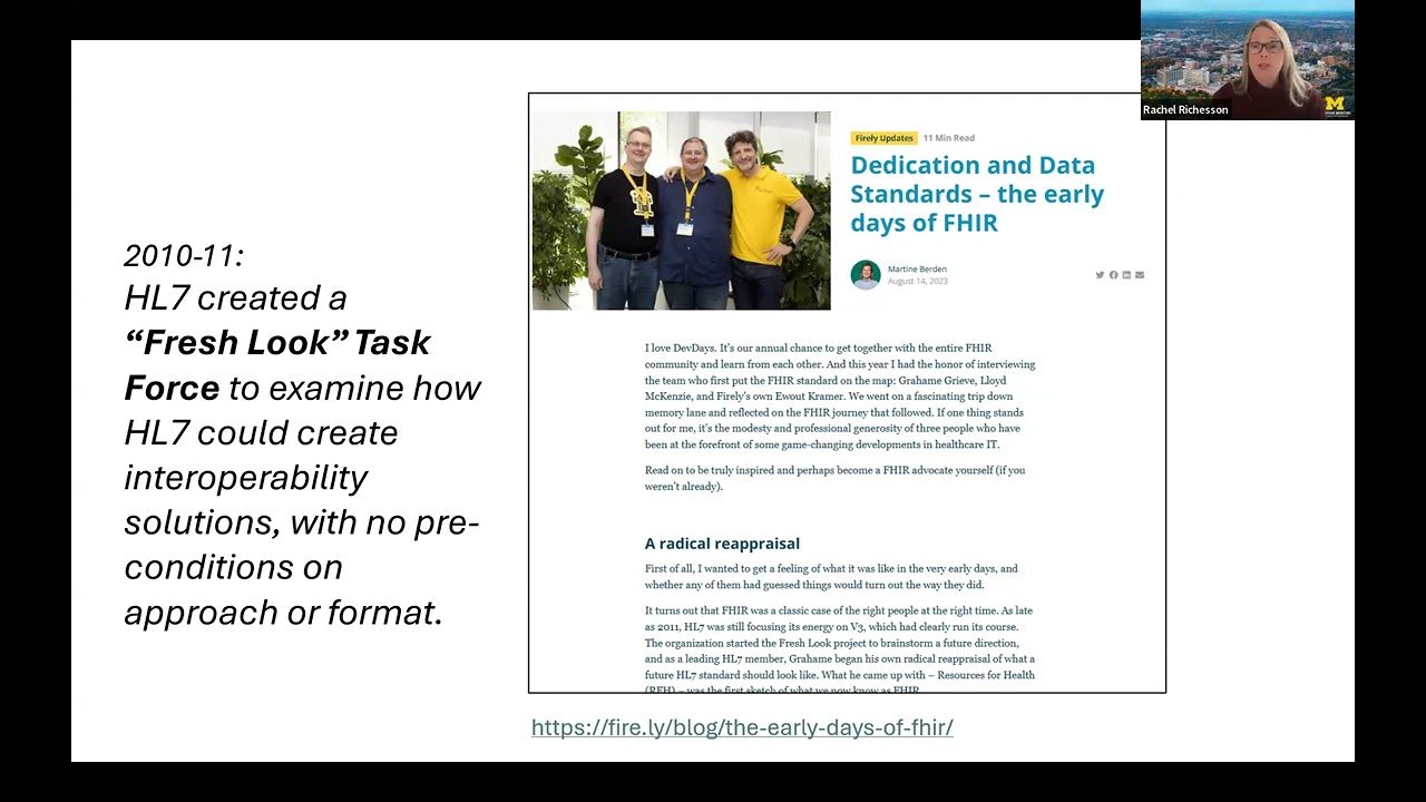 Introduction to Fast Healthcare Interoperability Resource (🔥FHIR) | MDEN
