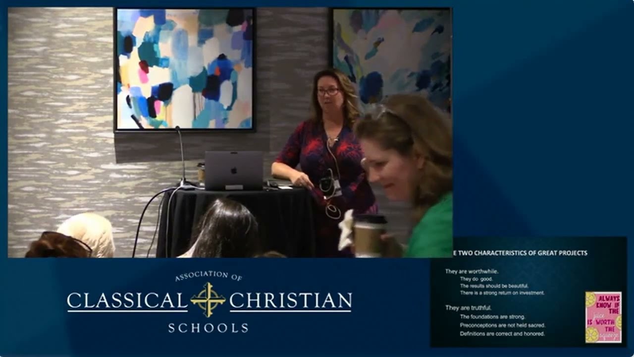 Dr. Stephanie J. Slater - Invigorating the Classical School Quadrivium - June 21, 2024, Atlanta, GA