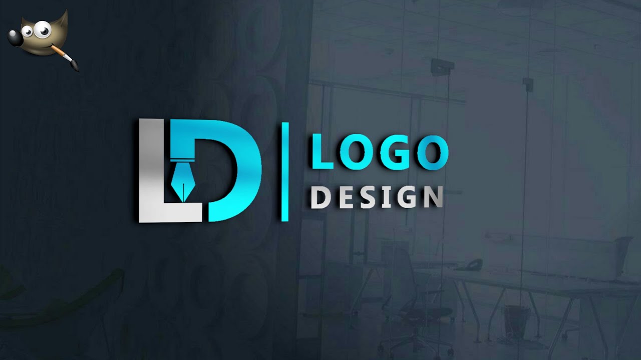 Logo Design In Gimp/Gimp Tutorial 2.10 #logodesign
