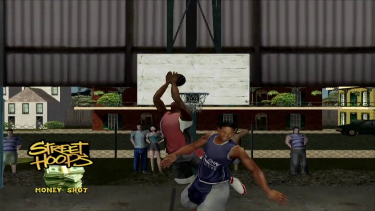 STREET HOOPS RUNNING ON A RGH XBOX360 (XEFU7 W CONFIG) 480P MOSTER JAMMERS VS OAKTOWN BALLERS