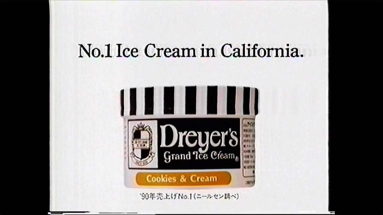 Dreyer's Grand Ice Cream 1990-93