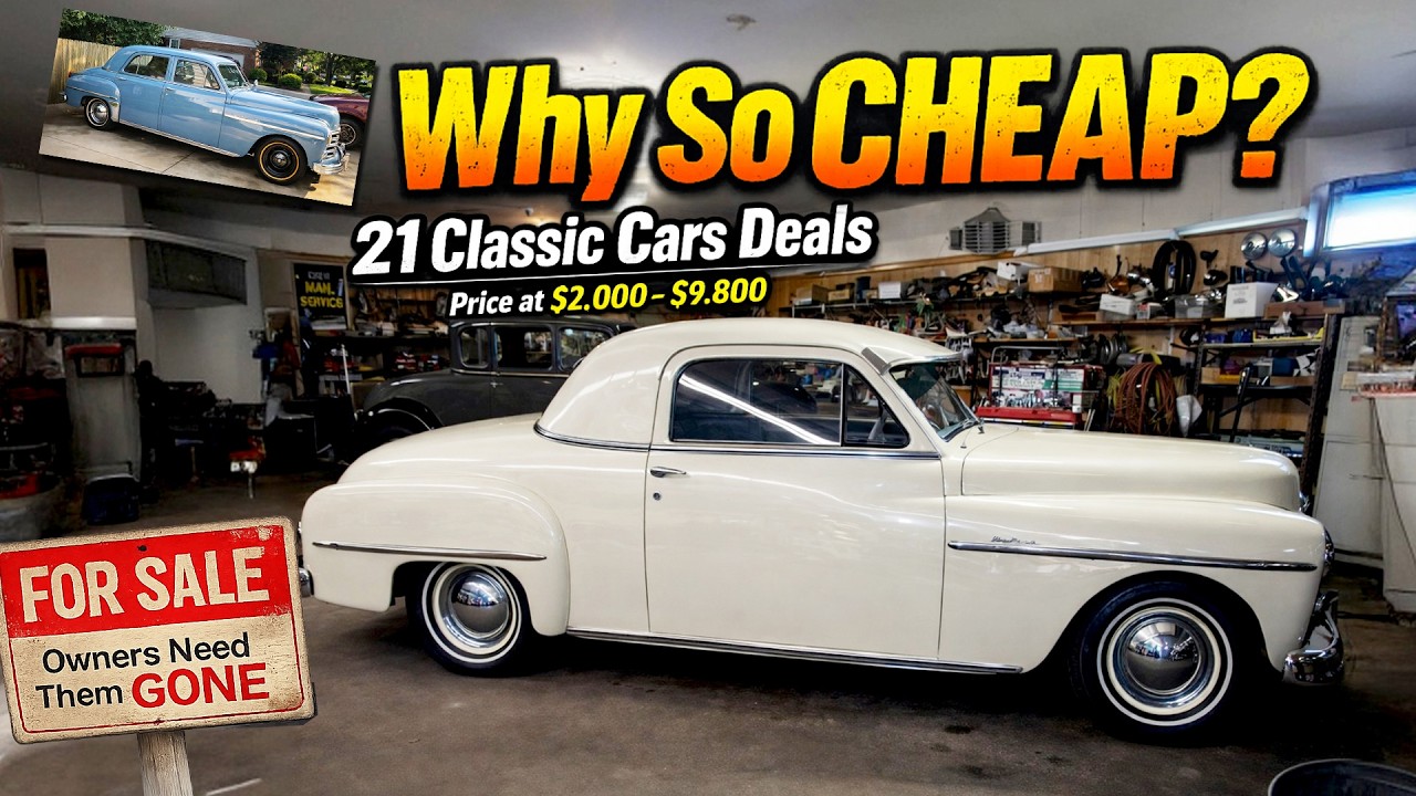 Why Are These 1950s Classics So Cheap? 21 Real Deals Under $10,000!