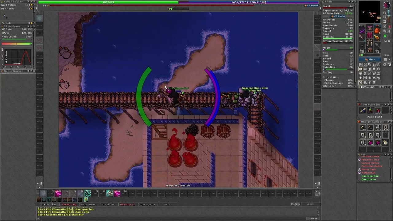Tibia - Issavi Surface Hunt (Lv 60+ Mage)