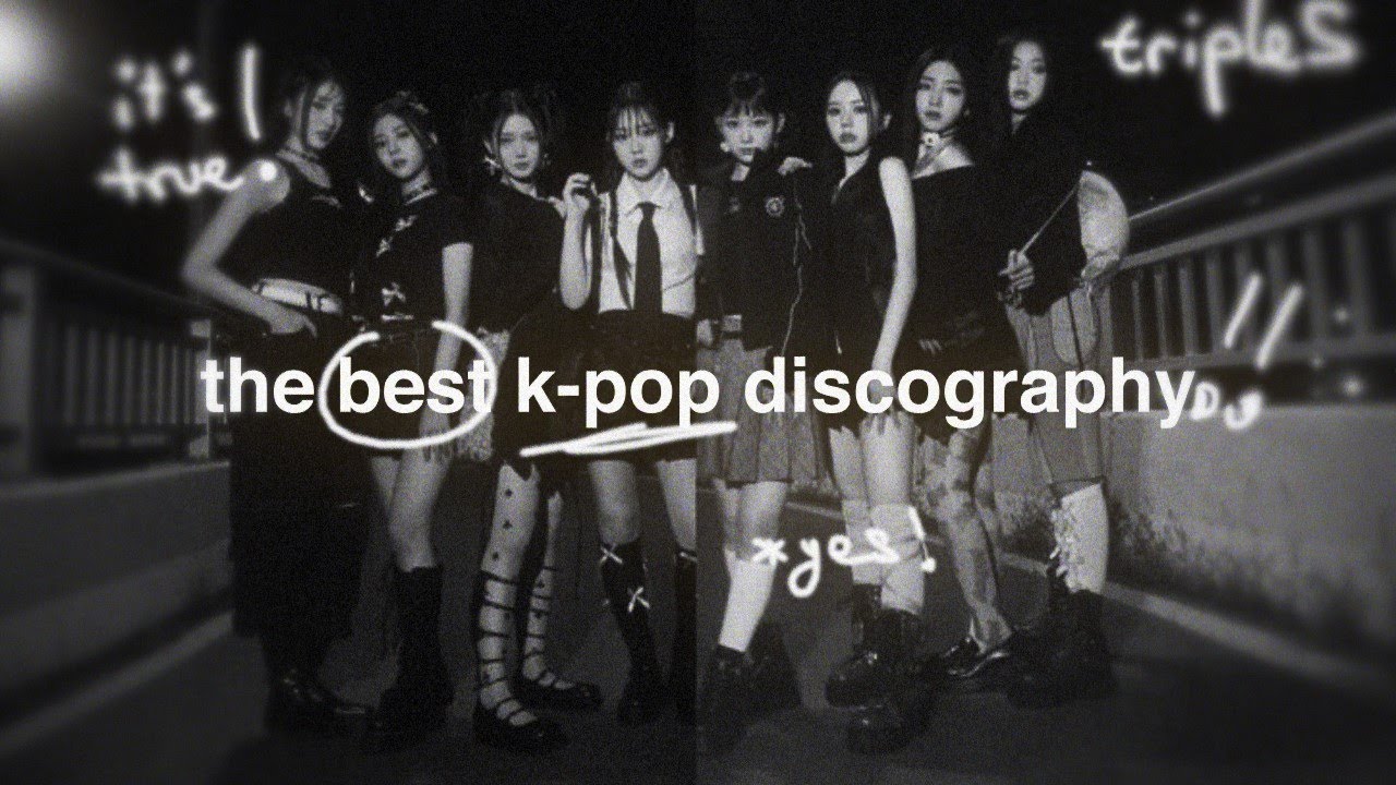 the best discography of kpop.