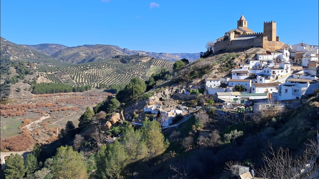 January 14th 2025 Explorin Iznájar, Pueblo Blanco in Córdoba Province,  Spain