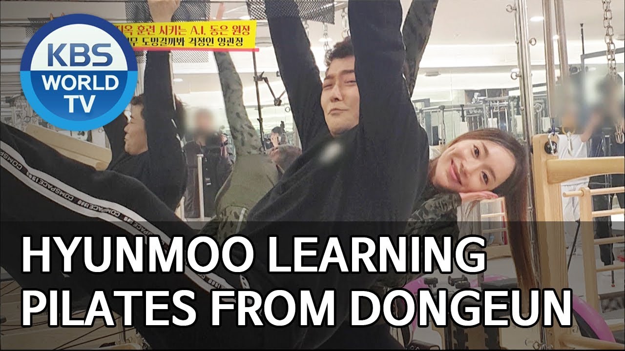 Hyunmoo learning pilates from Dongeun [Boss in the Mirror/ENG/2019.12.29]