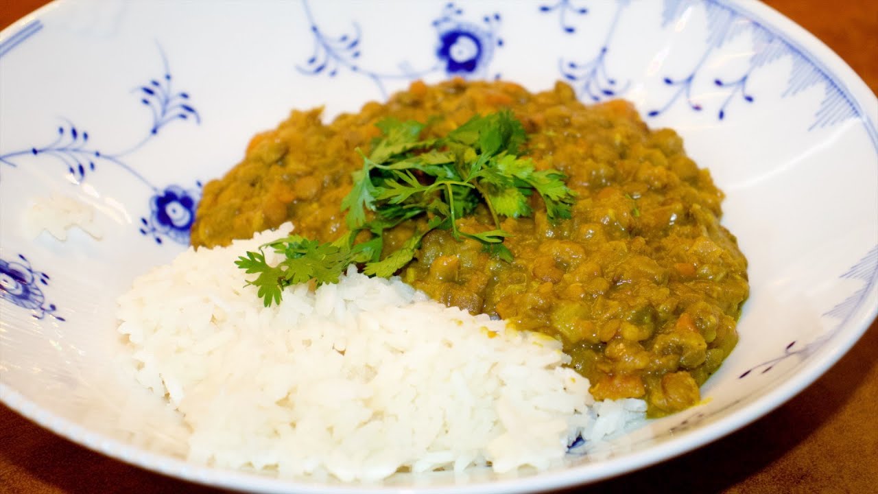Billig mad til mange dage: Dhal - Indisk curry m. linser 🍛 - Opskrift # 301