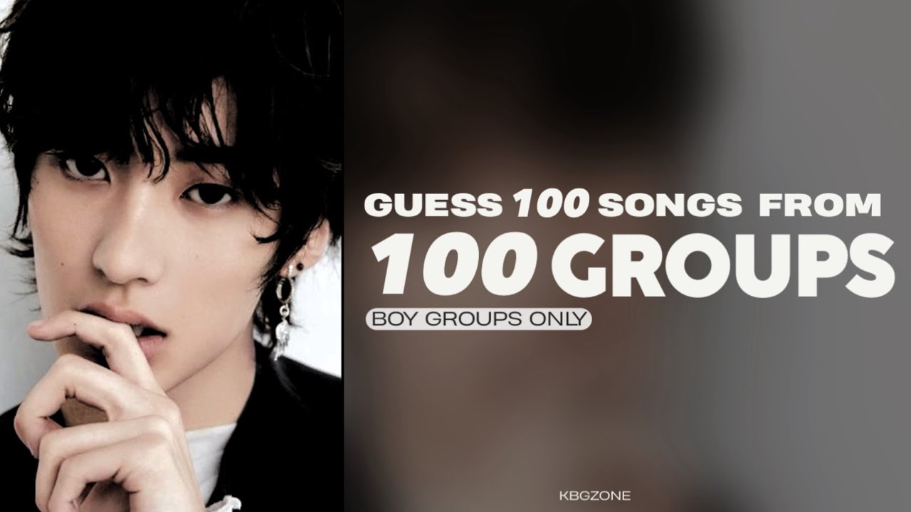 GUESS 100 KPOP SONGS FROM 100 GROUPS | KBGZONE (KPOP GAMES)