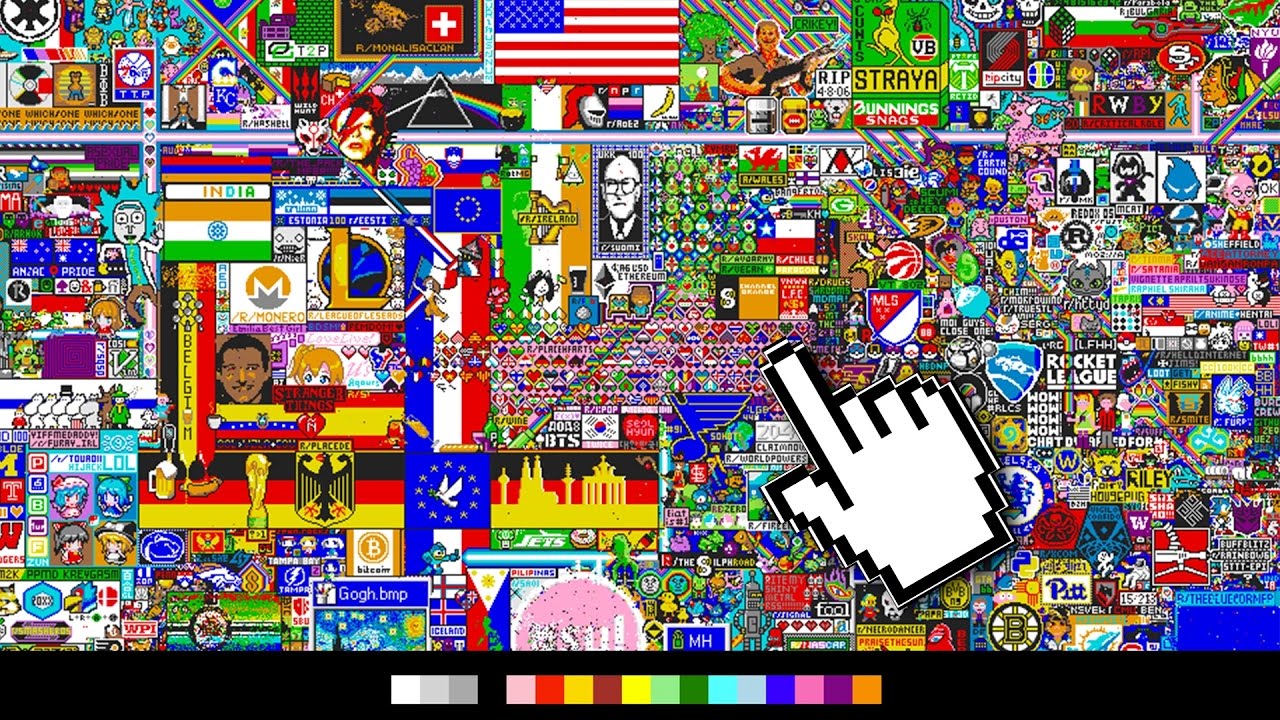 If I Had a Million Pixels: A Short History of /r/place