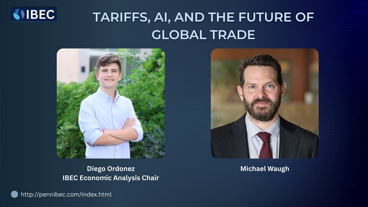 The Future of Global Trade | Tariffs, Deglobalization, and AI with Economist Michael Waugh