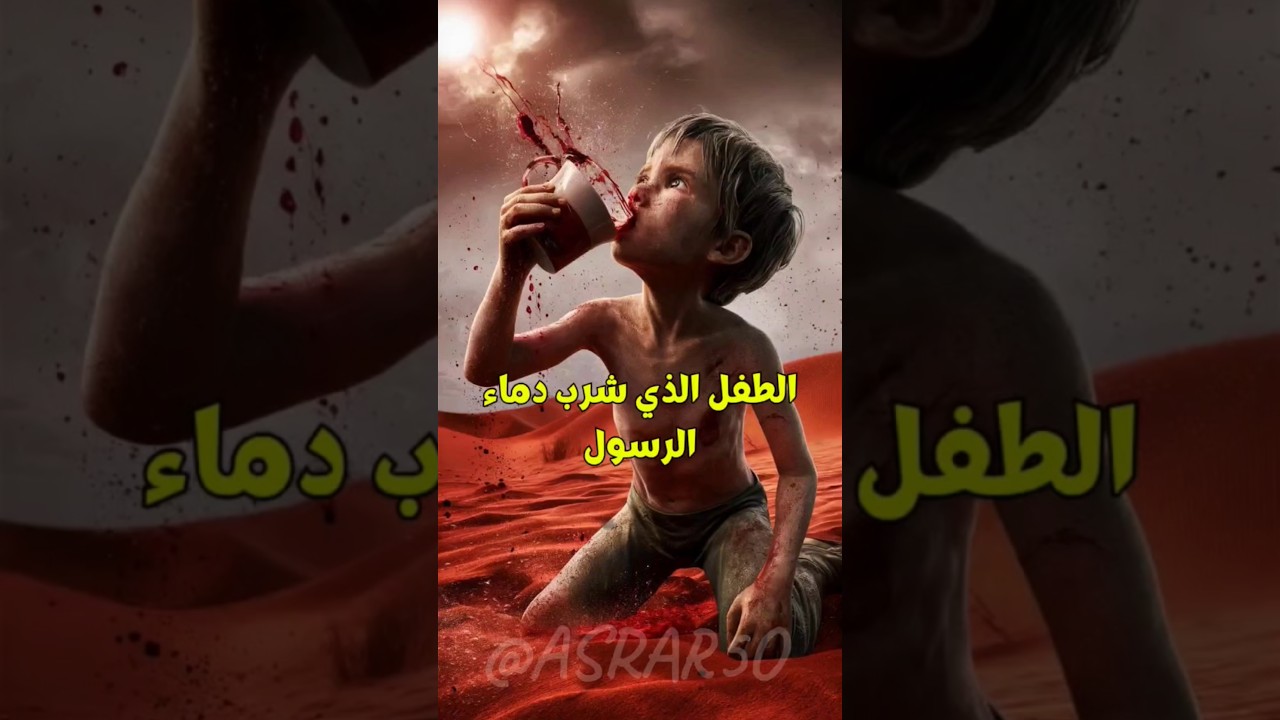 الطفل الذي شرب دماء النبي!#shortvideo #shortsfeed