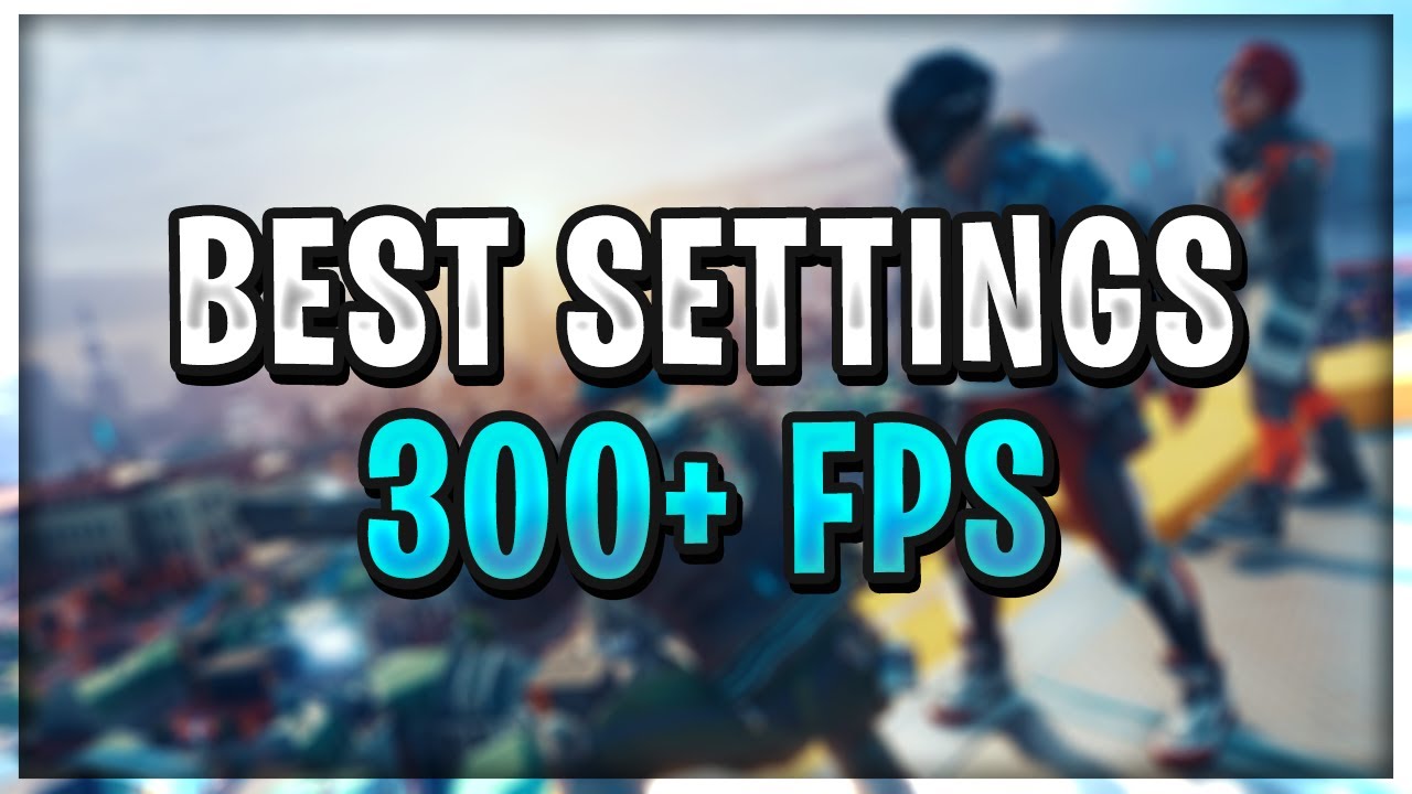 BEST Settings for HIGH FPS - Hyper Scape
