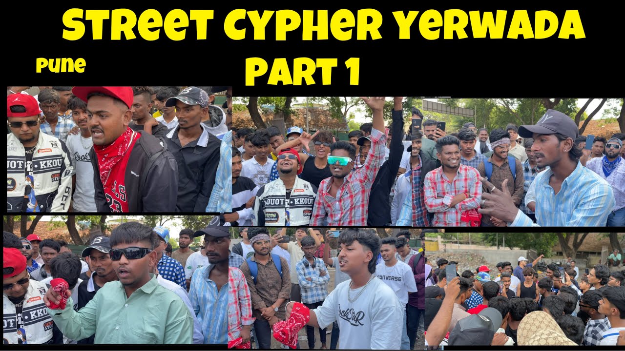 PUNE Street Cypher Yerwada Pune 2025 || Kaif mahedvi vlogs