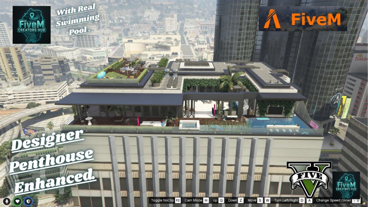 🔥 Designer Penthouse Enhanced | FiveM Villa MLO | Luxury Roleplay Mansion | FiveM Creator Hub #mlo