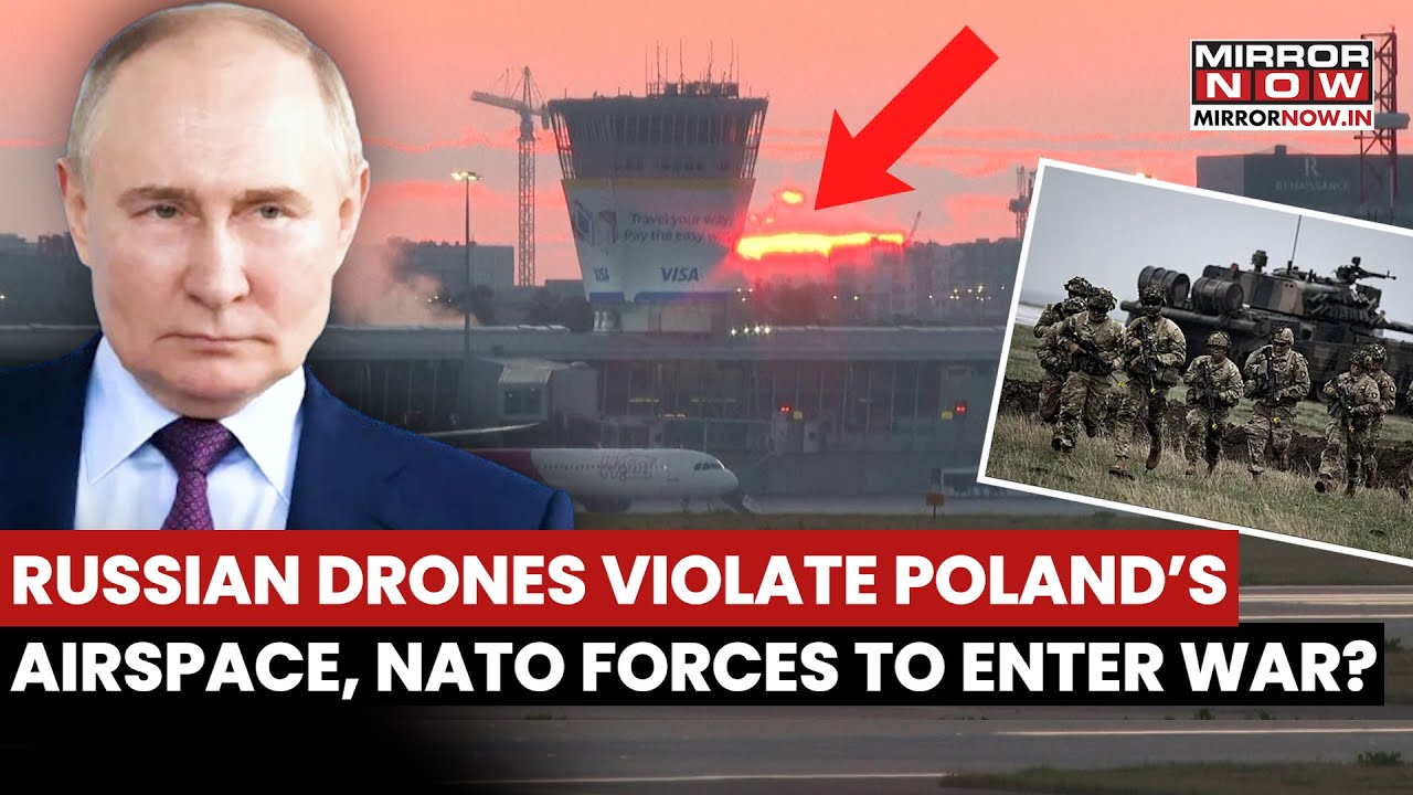 Russia Drone Attack On Poland: Putin Eyeing To Extend War Into NATO Territory | WW III On The Cards?