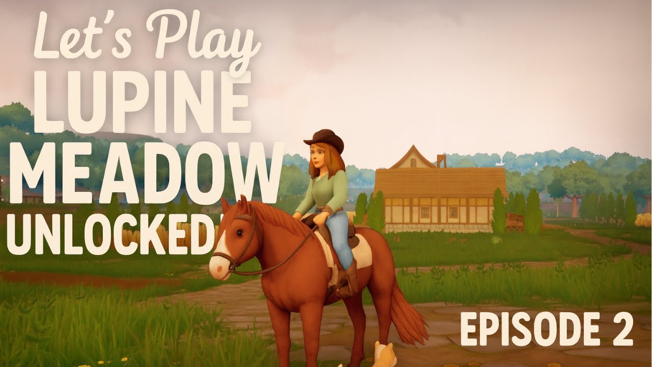 Lupine Meadow Ontgrendeld! 🌾 Eerste Festival & Mijn Stoute Beau 🐴 | Ranch of Rivershine #2