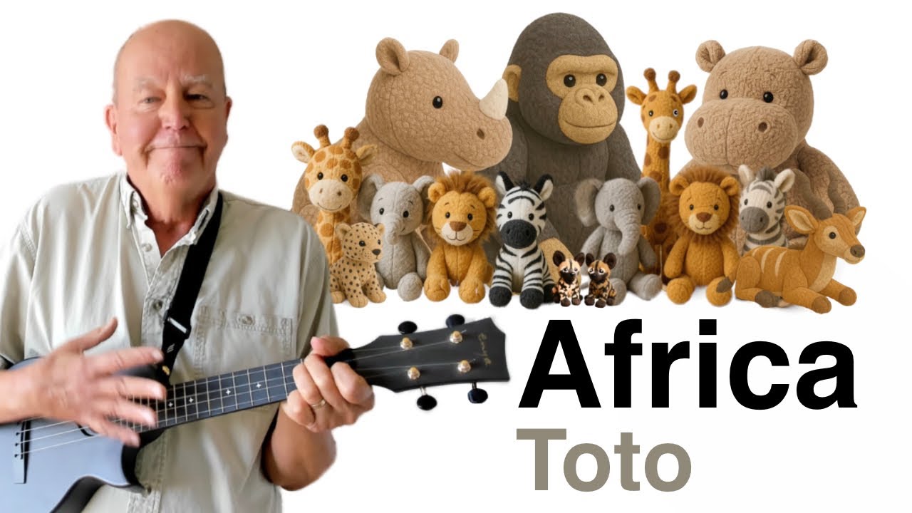 AFRICA Toto 1982,  ukulele cover