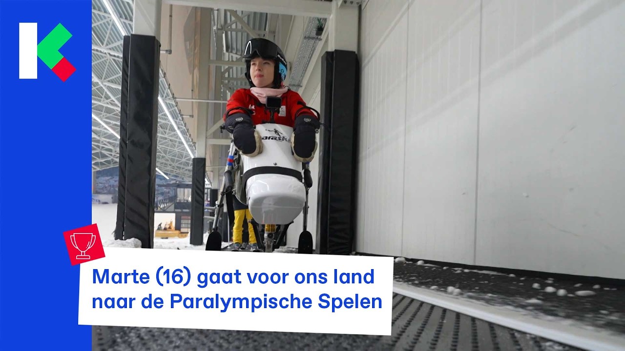 Marte (16) gaat voor ons land naar de Paralympische Spelen