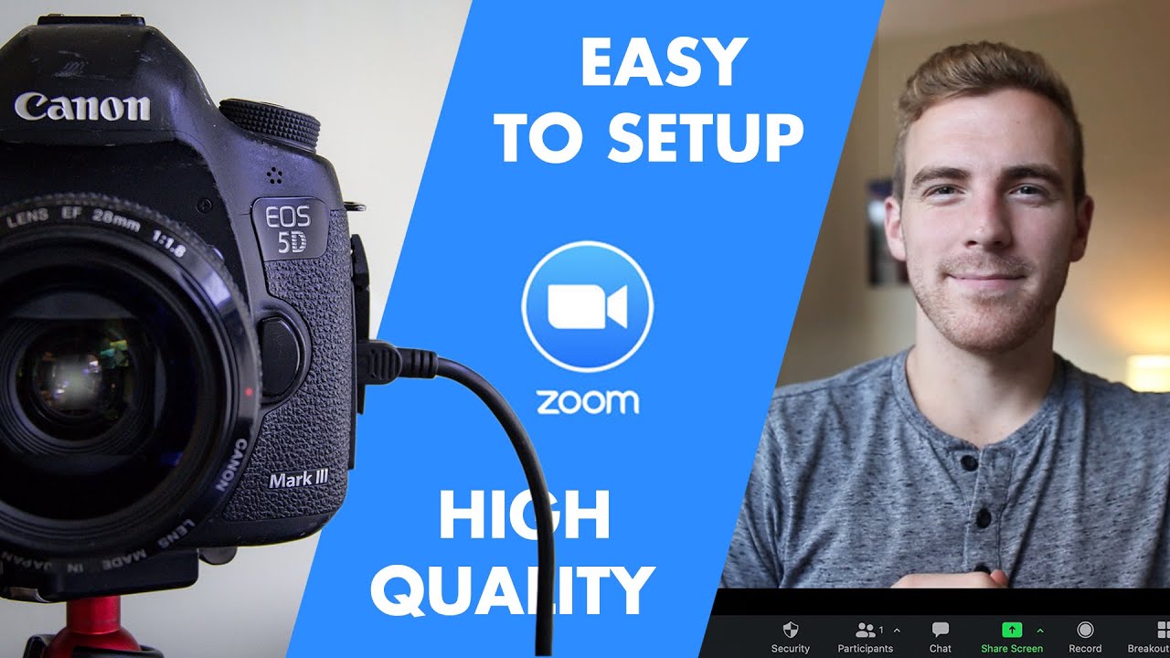 How to Use a DSLR Camera for Zoom