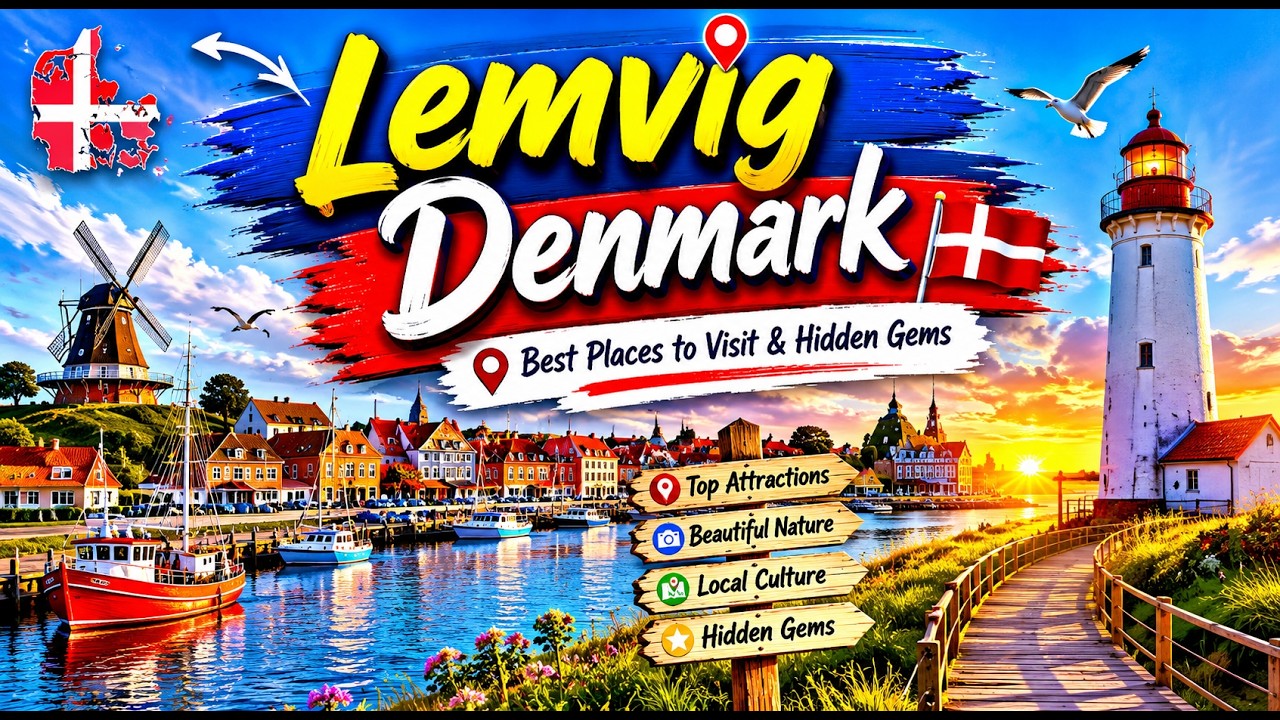 Lemvig City Denmark | Best Attractions and Places  in Lemvig, Denmark 🇩🇰