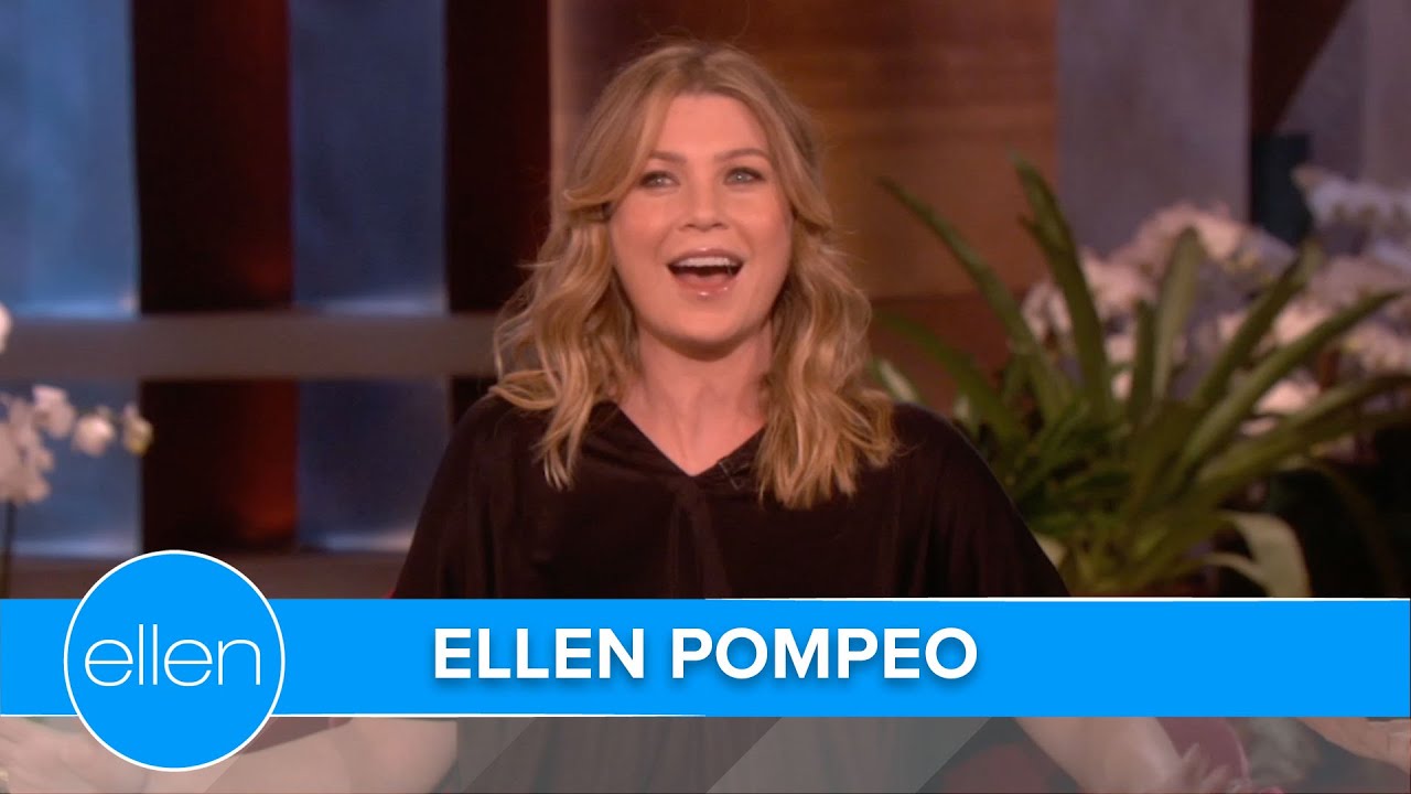 Ellen Pompeo Plays Last Word and Gets a Scare! (Season 7)