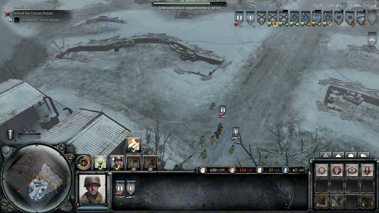 massive battle in company of heroes 2