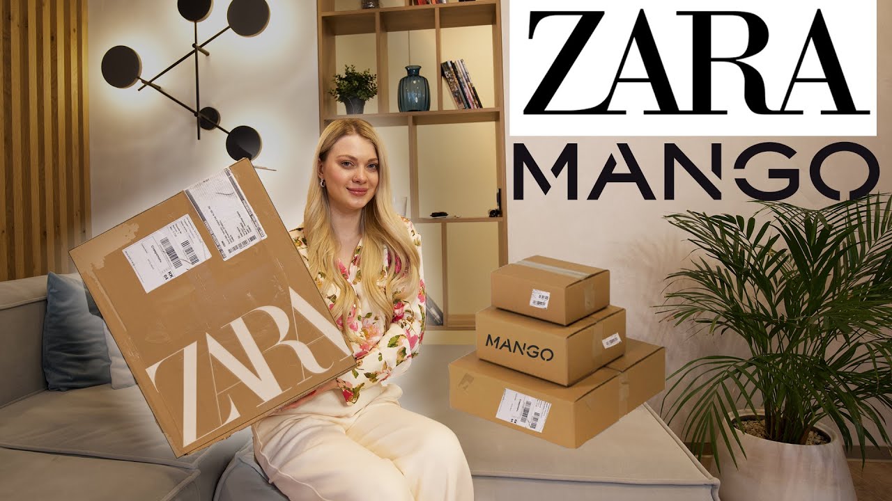 БОЛЬШАЯ РАСПАКОВКА ZARA и MANGO, КАК ПОКУПАТЬ ТОВАРЫ ЗА ГРАНИЦЕЙ?