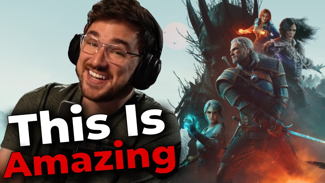 New Look At The Witcher 3 Remastered And New DLC - Luke Reacts