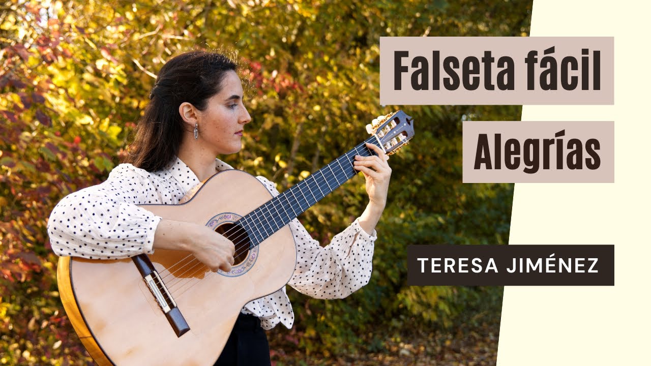 Teresa Jiménez | Falseta por Alegrías en Mi | Acompañamiento al cante