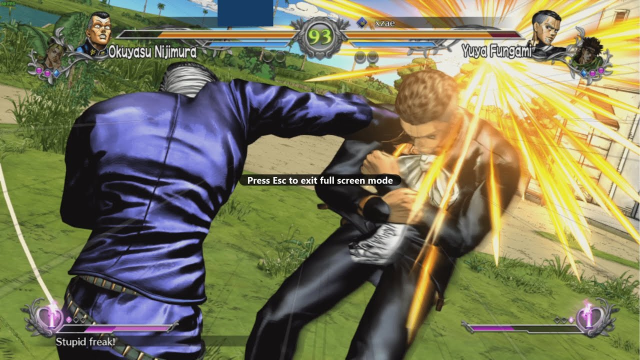 JJBA ASBR Online: Yuya Matches 3