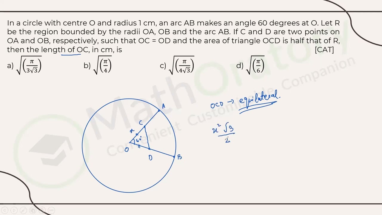 Quant Power-Up: Tackle CAT QA - Geometry | Actual CAT Problem | Daily Practice #61